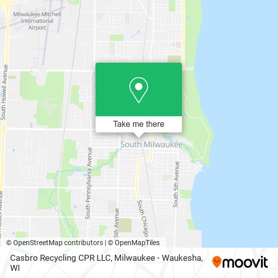 Casbro Recycling CPR LLC map