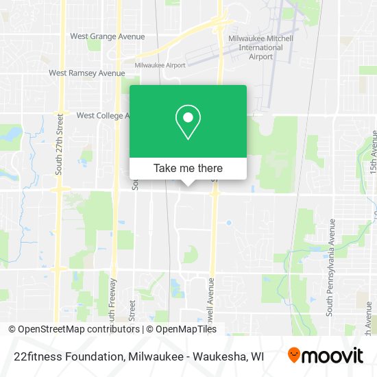22fitness Foundation map