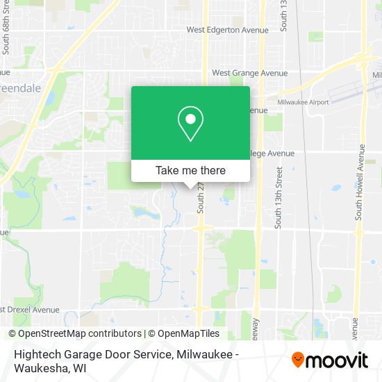 Mapa de Hightech Garage Door Service