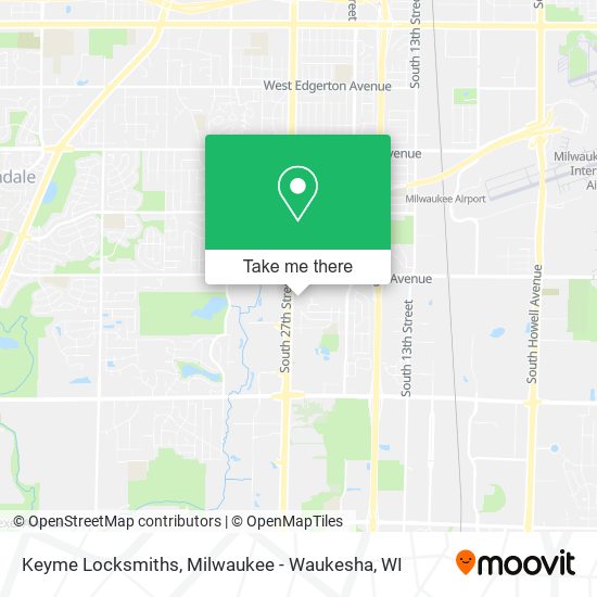 Keyme Locksmiths map