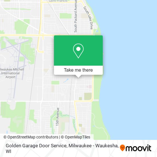 Golden Garage Door Service map