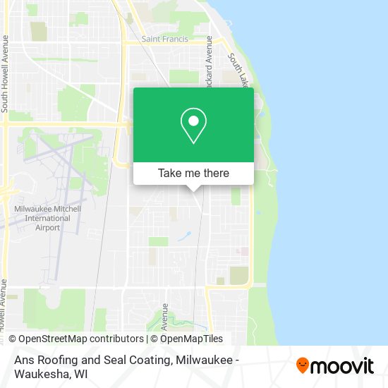 Ans Roofing and Seal Coating map