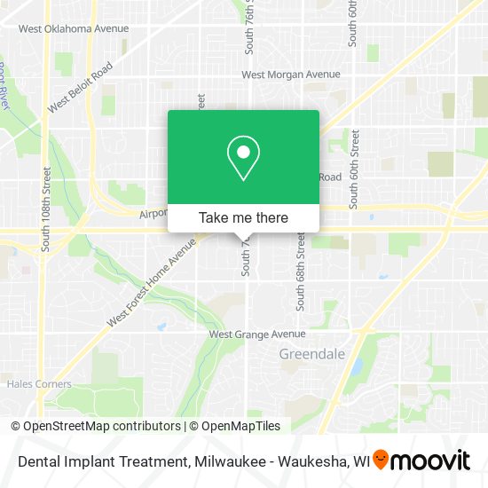 Mapa de Dental Implant Treatment