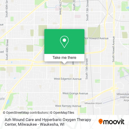 Mapa de Azh Wound Care and Hyperbaric Oxygen Therapy Center