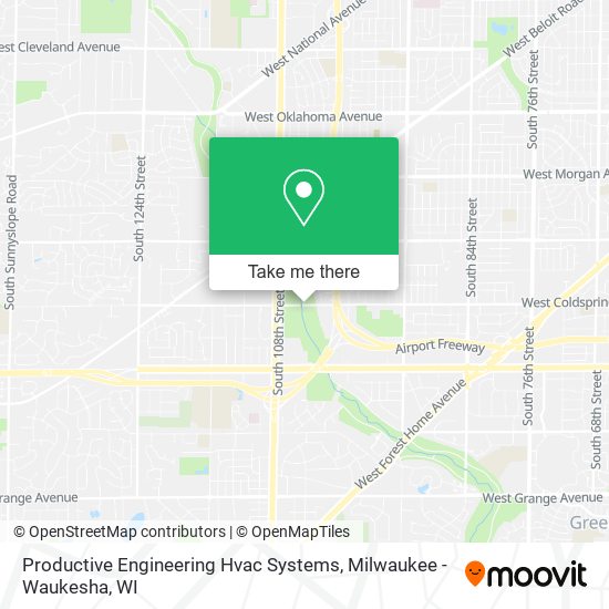 Mapa de Productive Engineering Hvac Systems