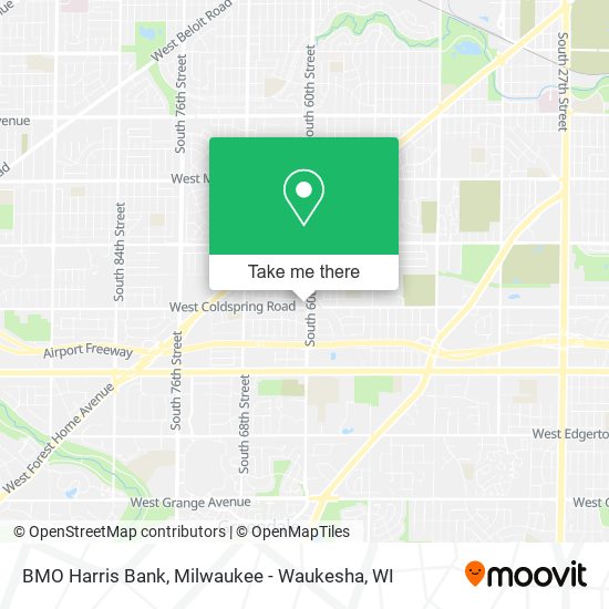 BMO Harris Bank map