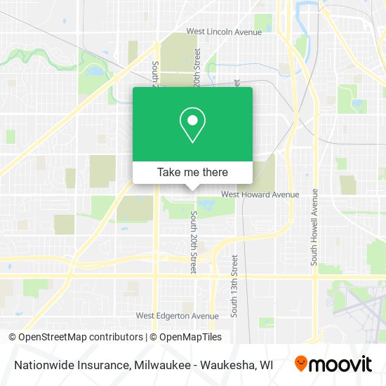 Nationwide Insurance map