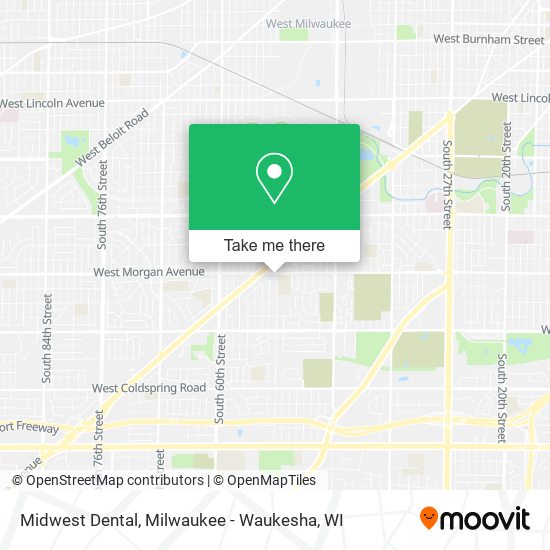 Midwest Dental map