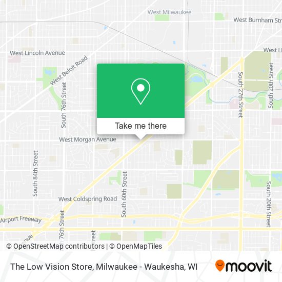 Mapa de The Low Vision Store