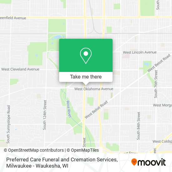 Mapa de Preferred Care Funeral and Cremation Services