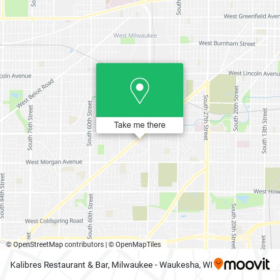 Mapa de Kalibres Restaurant & Bar