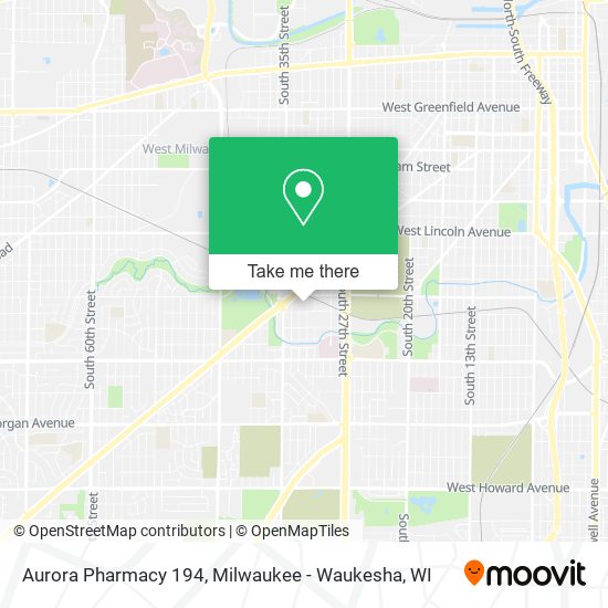 Mapa de Aurora Pharmacy 194