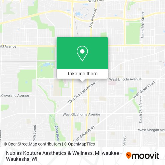 Nubias Kouture Aesthetics & Wellness map