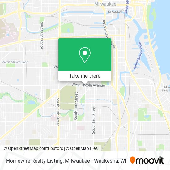 Mapa de Homewire Realty Listing