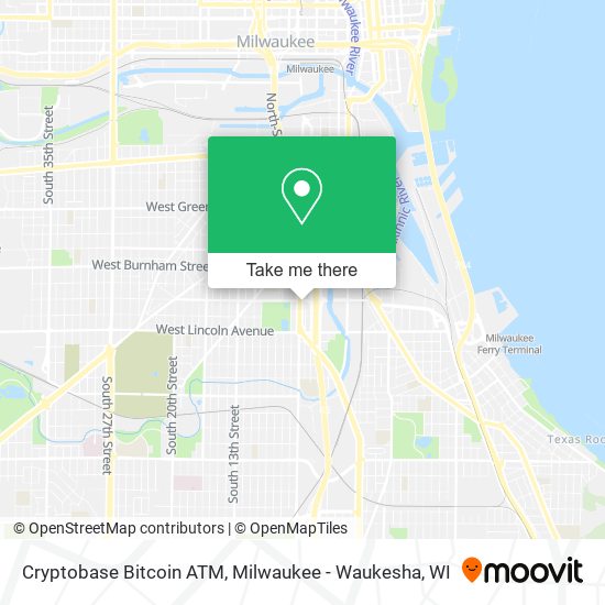 Cryptobase Bitcoin ATM map