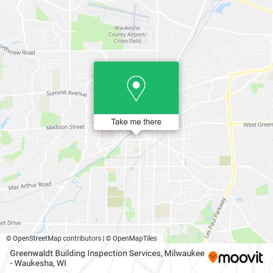 Greenwaldt Building Inspection Services map