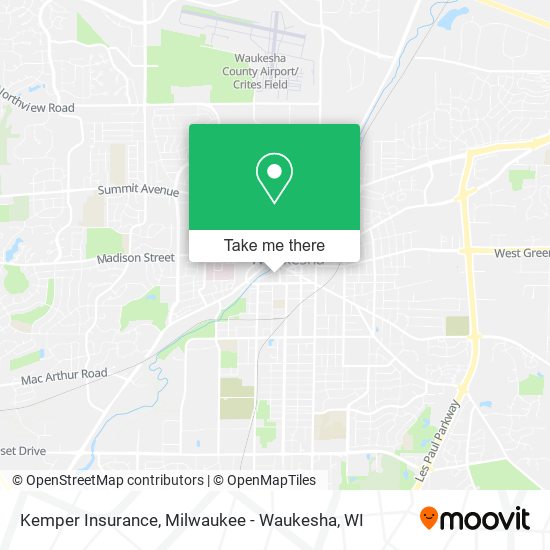 Kemper Insurance map