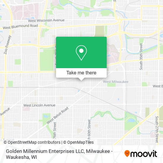 Mapa de Golden Millennium Enterprises LLC