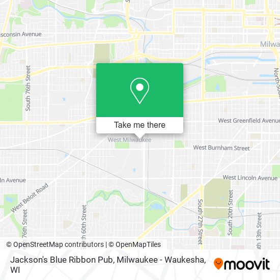 Mapa de Jackson's Blue Ribbon Pub