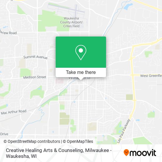 Mapa de Creative Healing Arts & Counseling
