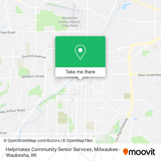 Helpmates Community Senior Services map