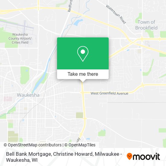 Bell Bank Mortgage, Christine Howard map