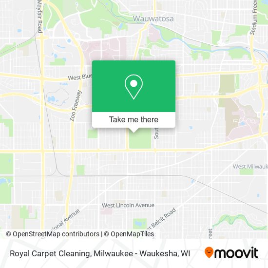 Royal Carpet Cleaning map