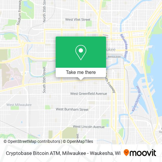 Mapa de Cryptobase Bitcoin ATM