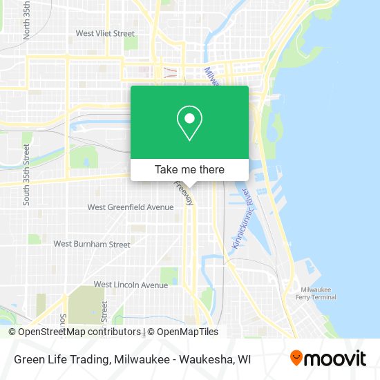 Green Life Trading map