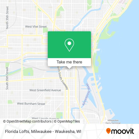 Florida Lofts map