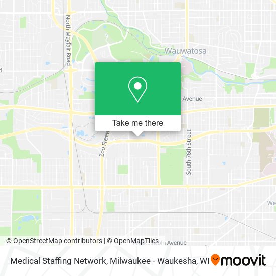 Medical Staffing Network map