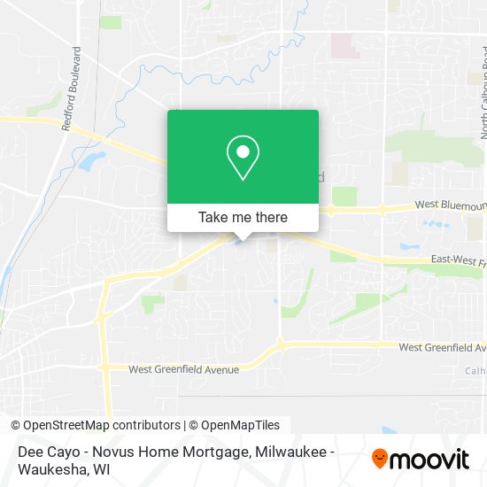 Dee Cayo - Novus Home Mortgage map