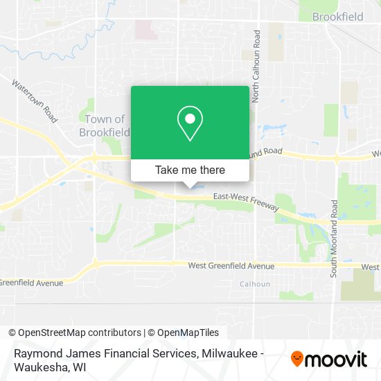 Raymond James Financial Services map