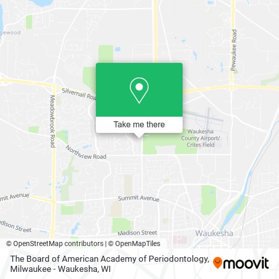 The Board of American Academy of Periodontology map