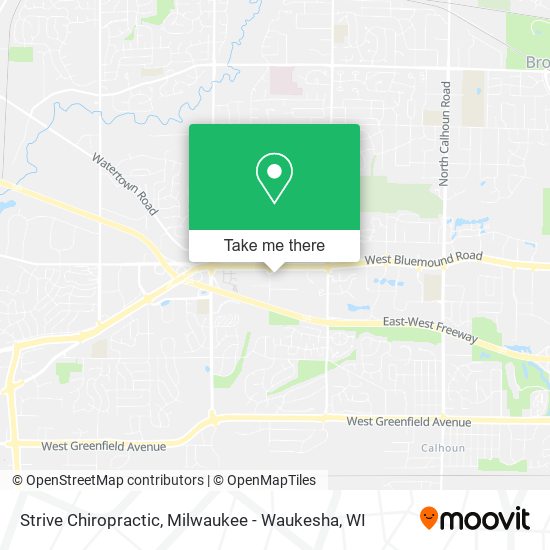 Strive Chiropractic map