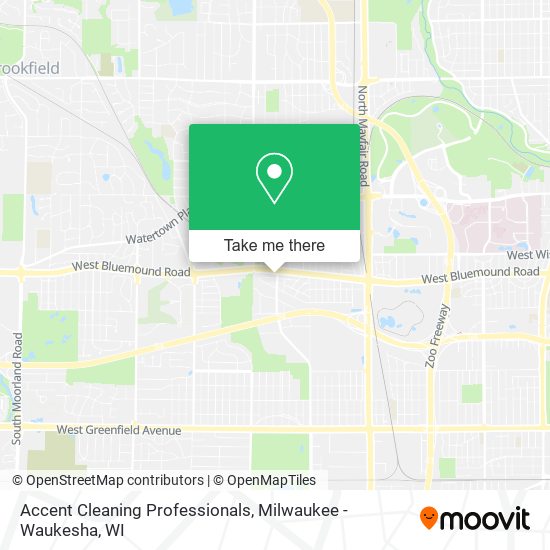 Accent Cleaning Professionals map