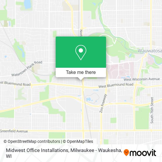 Mapa de Midwest Office Installations