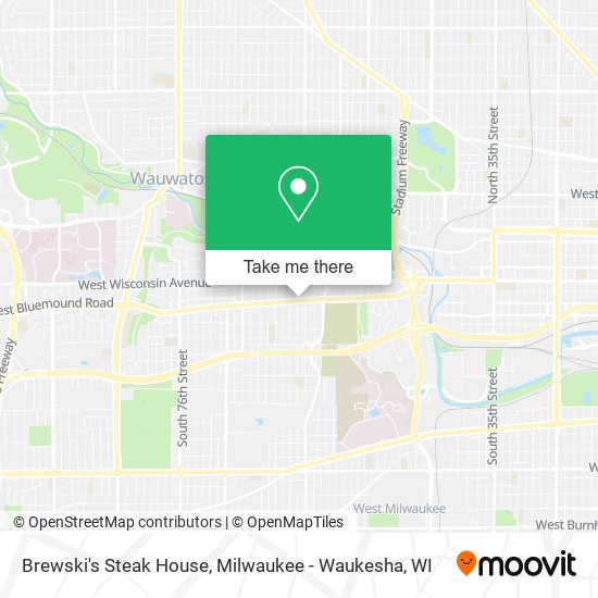 Brewski's Steak House map