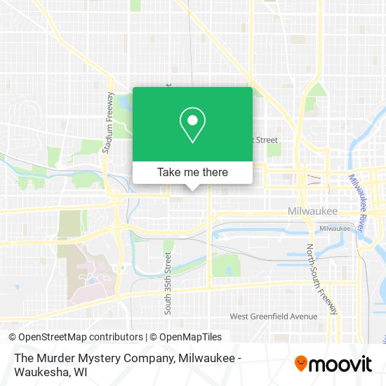 Mapa de The Murder Mystery Company