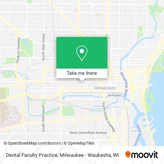 Mapa de Dental Faculty Practice