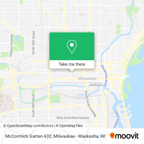 Mapa de McCormick Garten 432