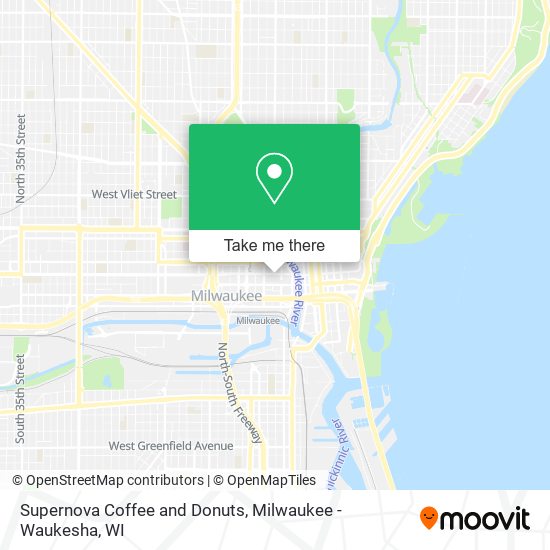 Mapa de Supernova Coffee and Donuts