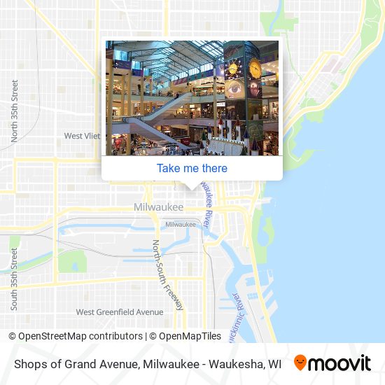 Mapa de Shops of Grand Avenue