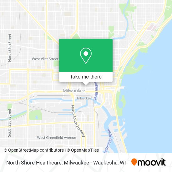 Mapa de North Shore Healthcare