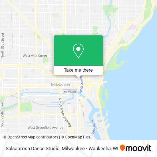 Mapa de Salsabrosa Dance Studio