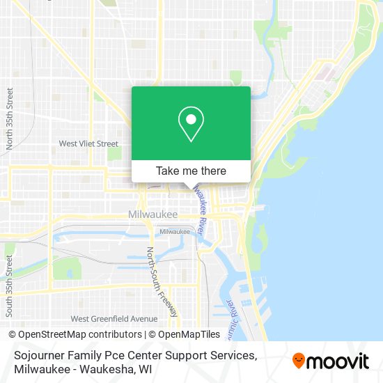 Mapa de Sojourner Family Pce Center Support Services