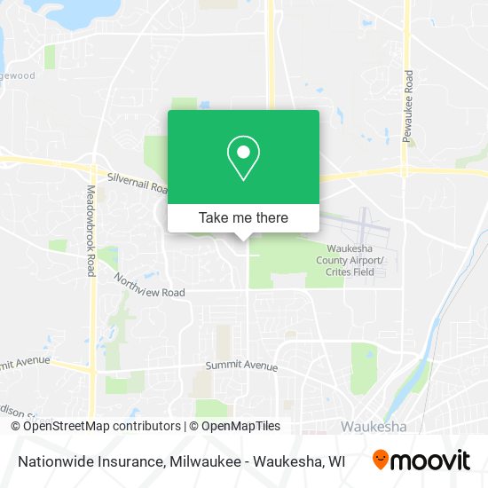 Mapa de Nationwide Insurance