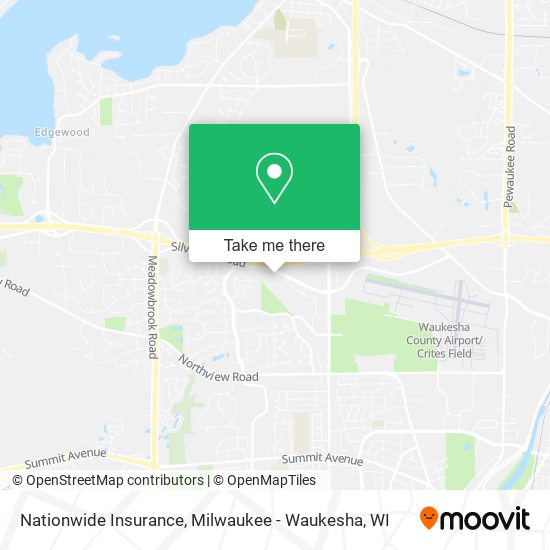 Mapa de Nationwide Insurance