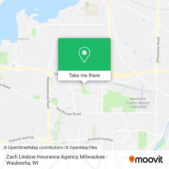 Zach Lindow Insurance Agency map