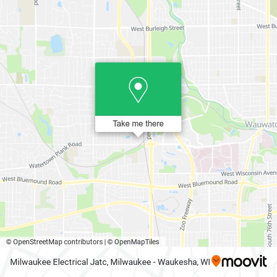 Mapa de Milwaukee Electrical Jatc